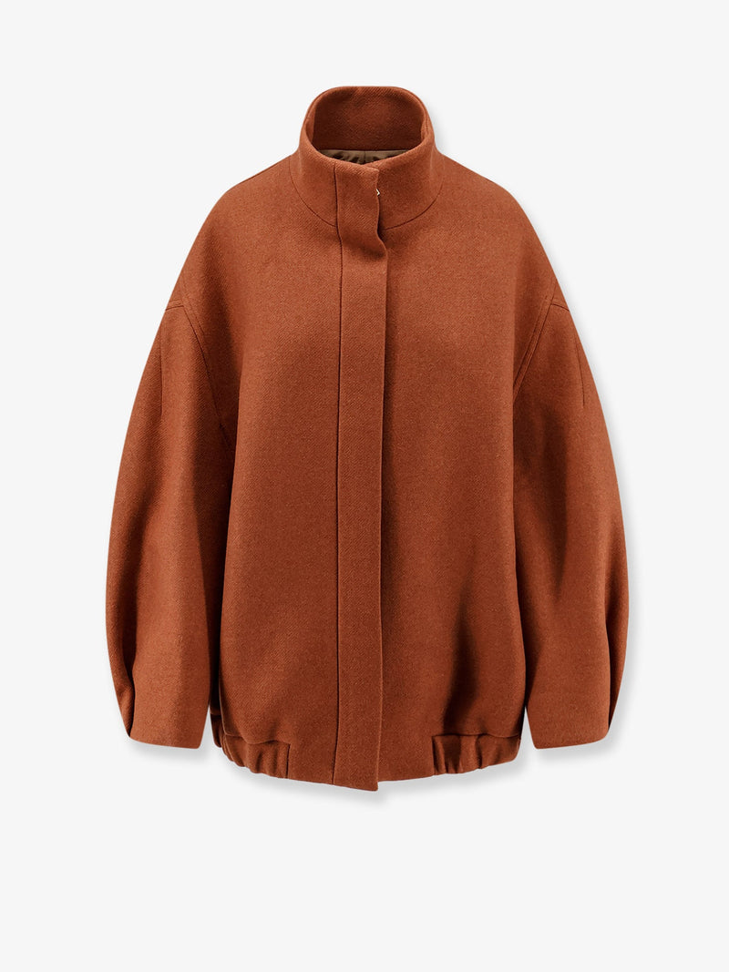 Dries Van Noten Dries Van Noten Voles Wool Blend Jacket Brown - World Class Fashion
