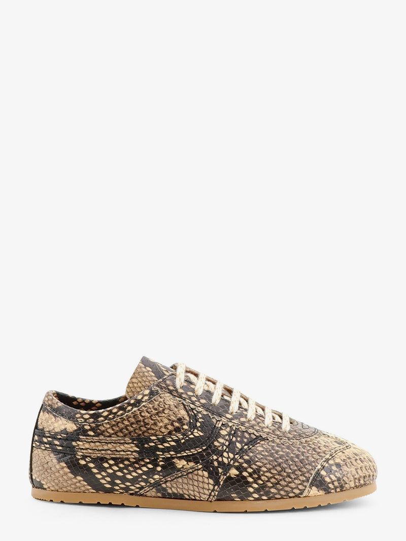 Dries Van Noten Dries Van Noten Low-Top Animal Pattern Sneakers Brown - World Class Fashion