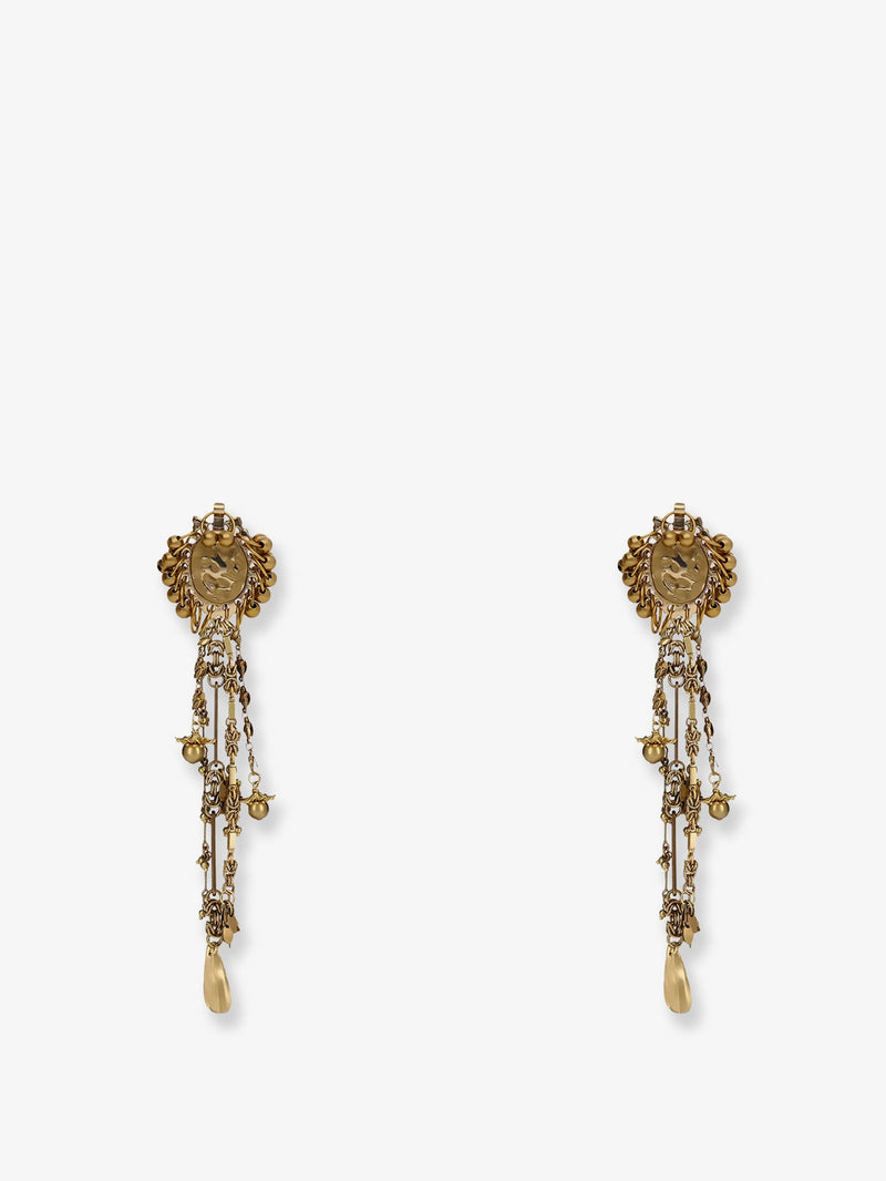 Dries Van Noten Dries Van Noten Brass Earrings Gold Women - World Class Fashion