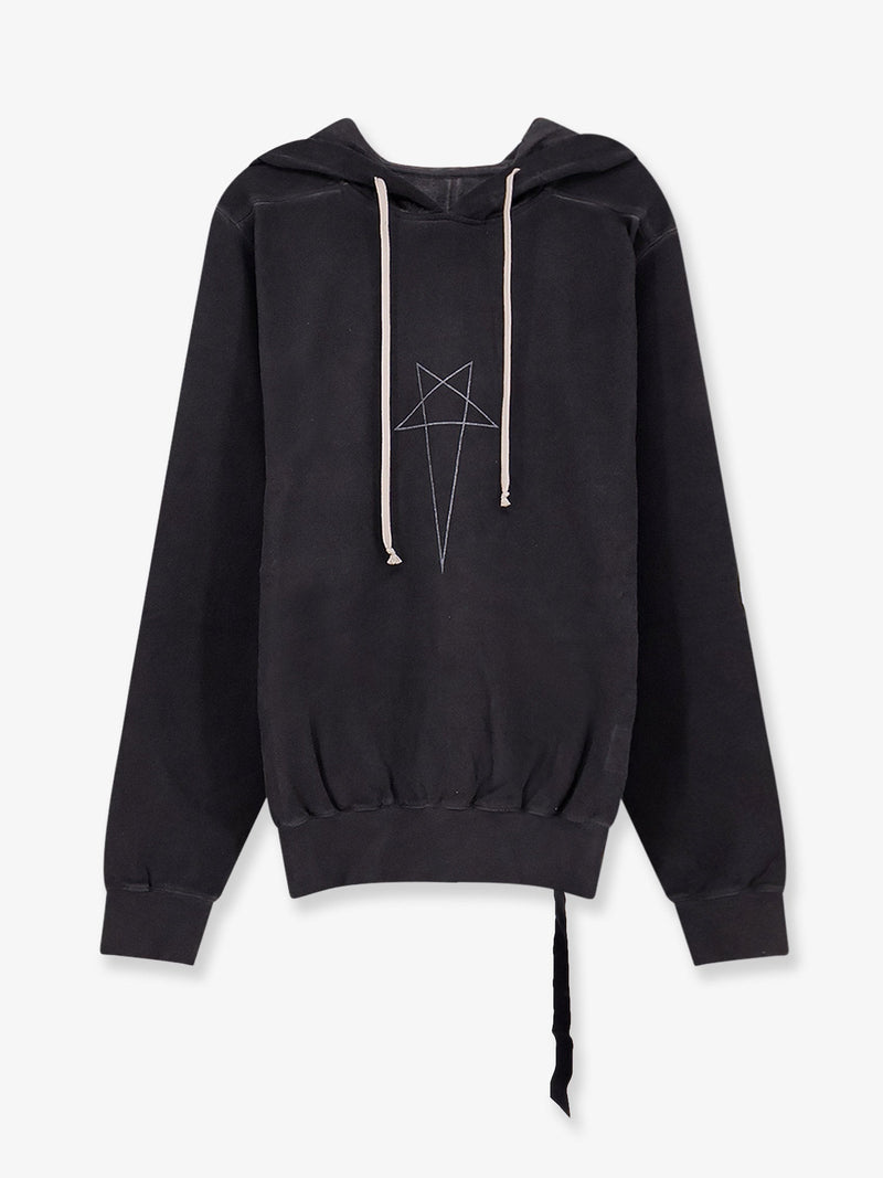 DRKSHDW DRKSHDW Oversized Organic Cotton Hoodie Black - World Class Fashion