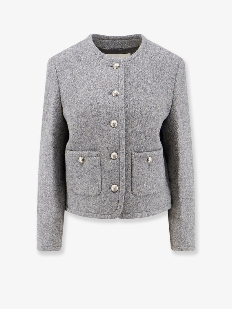 Dunst Dunst Classic Tweed Blazer Grey Women - World Class Fashion