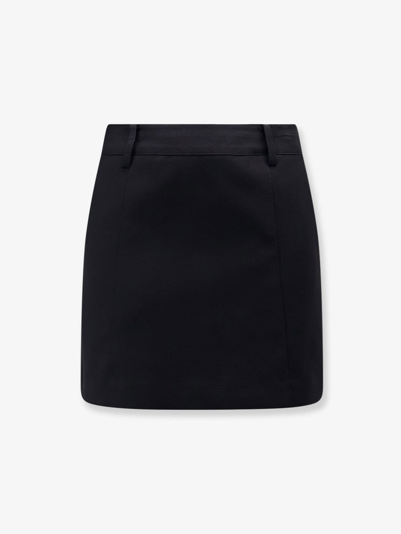 Dunst Dunst Lined Mini Skirt Black Women - World Class Fashion