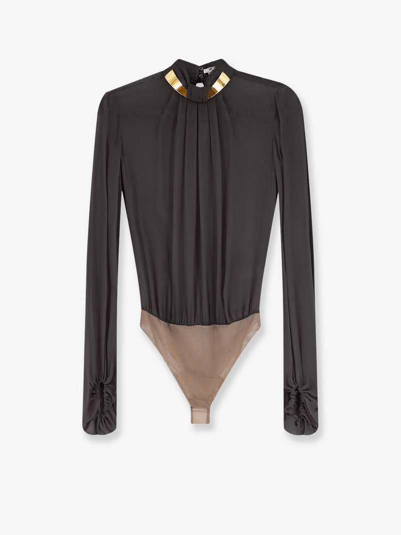 Elisabetta Franchi Elisabetta Franchi Viscose Shirt With Body Detail - World Class Fashion