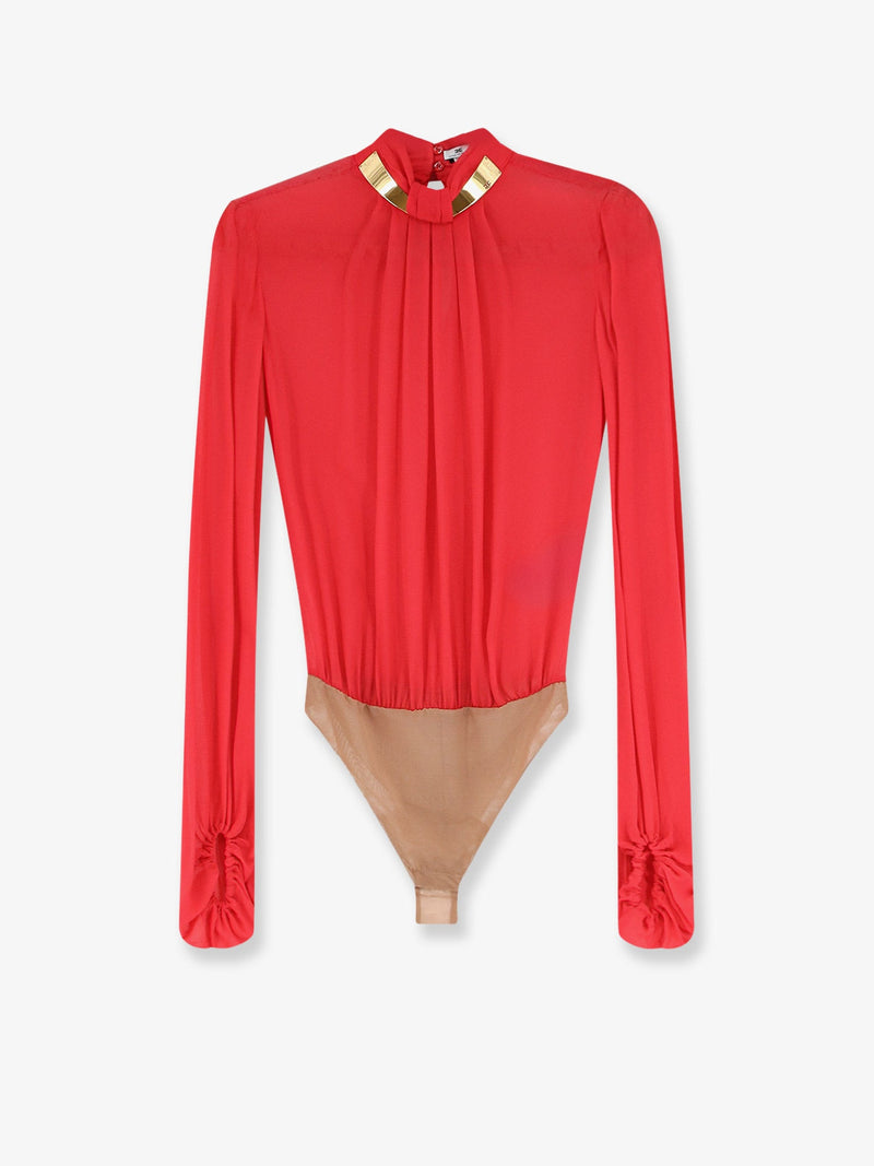 Elisabetta Franchi Elisabetta Franchi Viscose Shirt With Body Detail - World Class Fashion