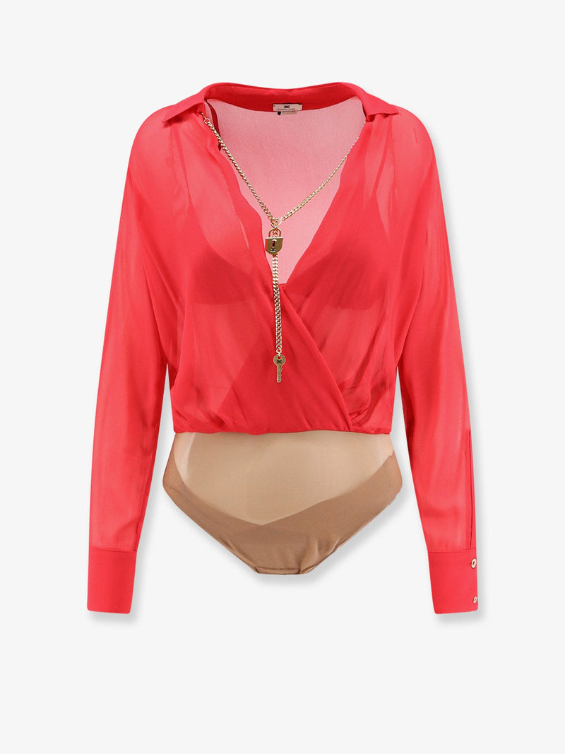 Elisabetta Franchi Elisabetta Franchi Viscose Body Shirt - World Class Fashion