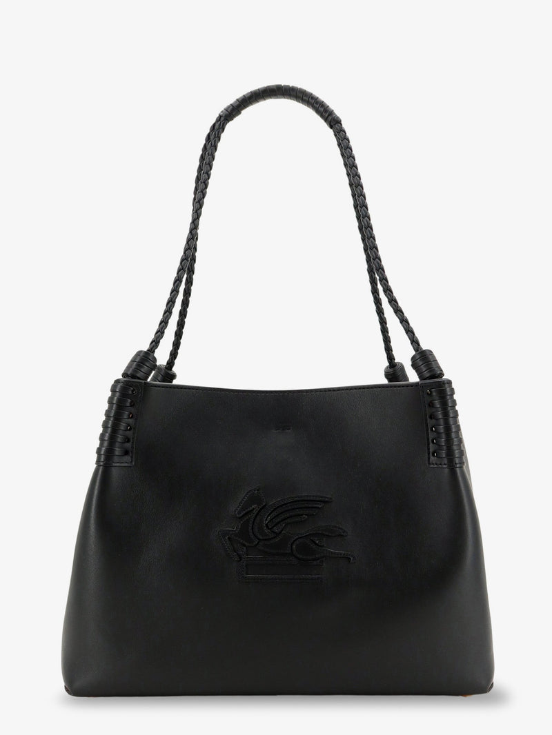 Etro Etro Libra Leather Shopping Bag Brown - World Class Fashion