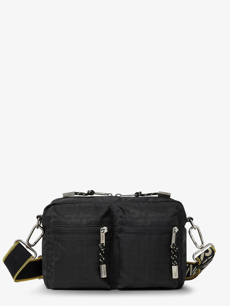 Fendi Fendi Camera Case Superlight FF Zucca Fabric Black - World Class Fashion
