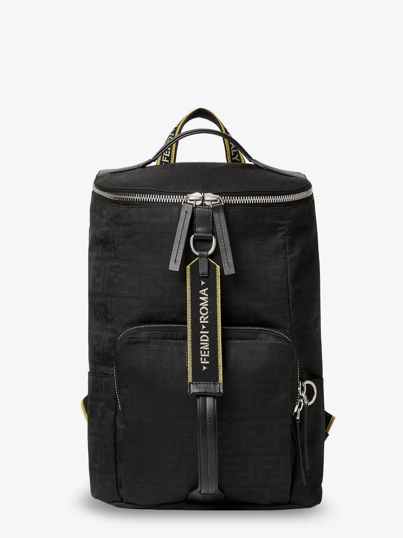 Fendi Fendi Tourist Backpack FF Superlight Technical Fabric Black - World Class Fashion
