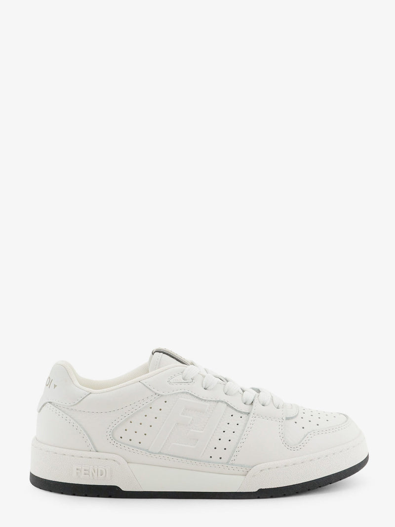 Fendi Fendi Fendi Match Leather Sneakers White - World Class Fashion