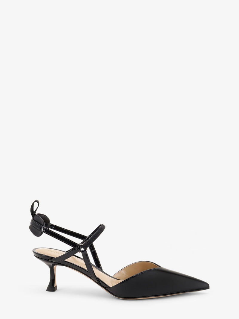 Fendi Fendi Very Colibrì Patent Leather Pumps Black - World Class Fashion