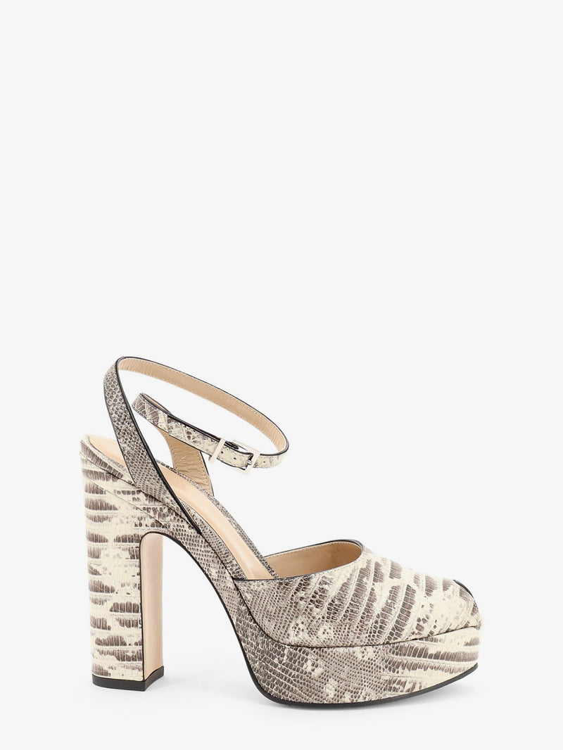 Fendi Fendi After 9 Leather Sandals Beige Women - World Class Fashion