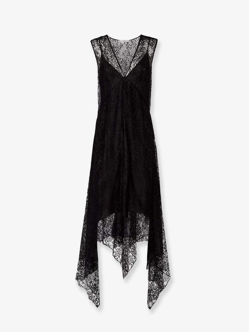 Fendi Fendi Flowers And Berries Lace Dress Black Women - World Class Fashion