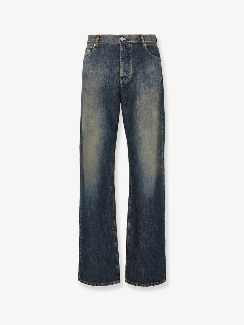 Fendi Fendi Bananatex® Denim Regular Fit Jeans Blue - World Class Fashion