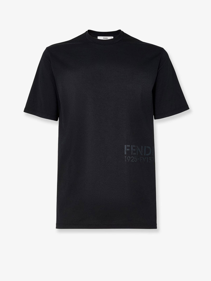 Fendi Fendi Cotton T-Shirt Black Men - World Class Fashion