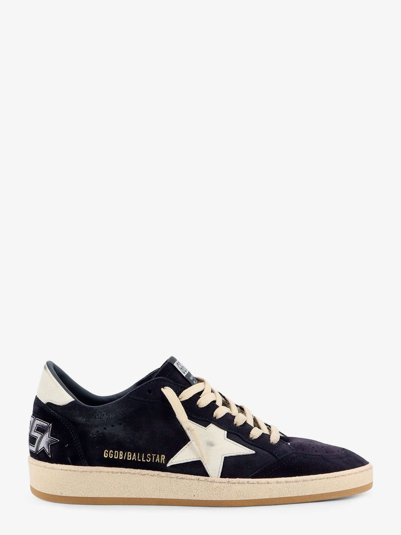 Golden Goose Zapatillas de ante Golden Goose Ballstar para hombre, color negro - World Class Fashion