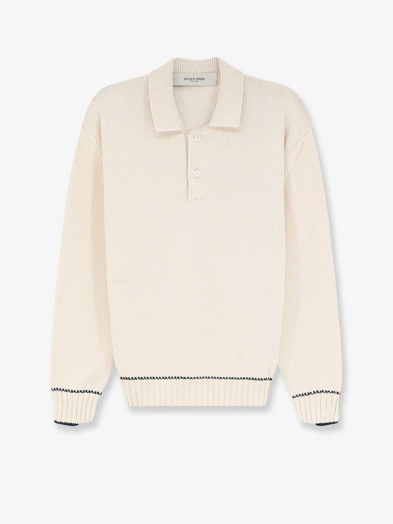 Golden Goose Golden Goose Deluxe Brand Ribbed Cotton Sweater - World Class Fashion