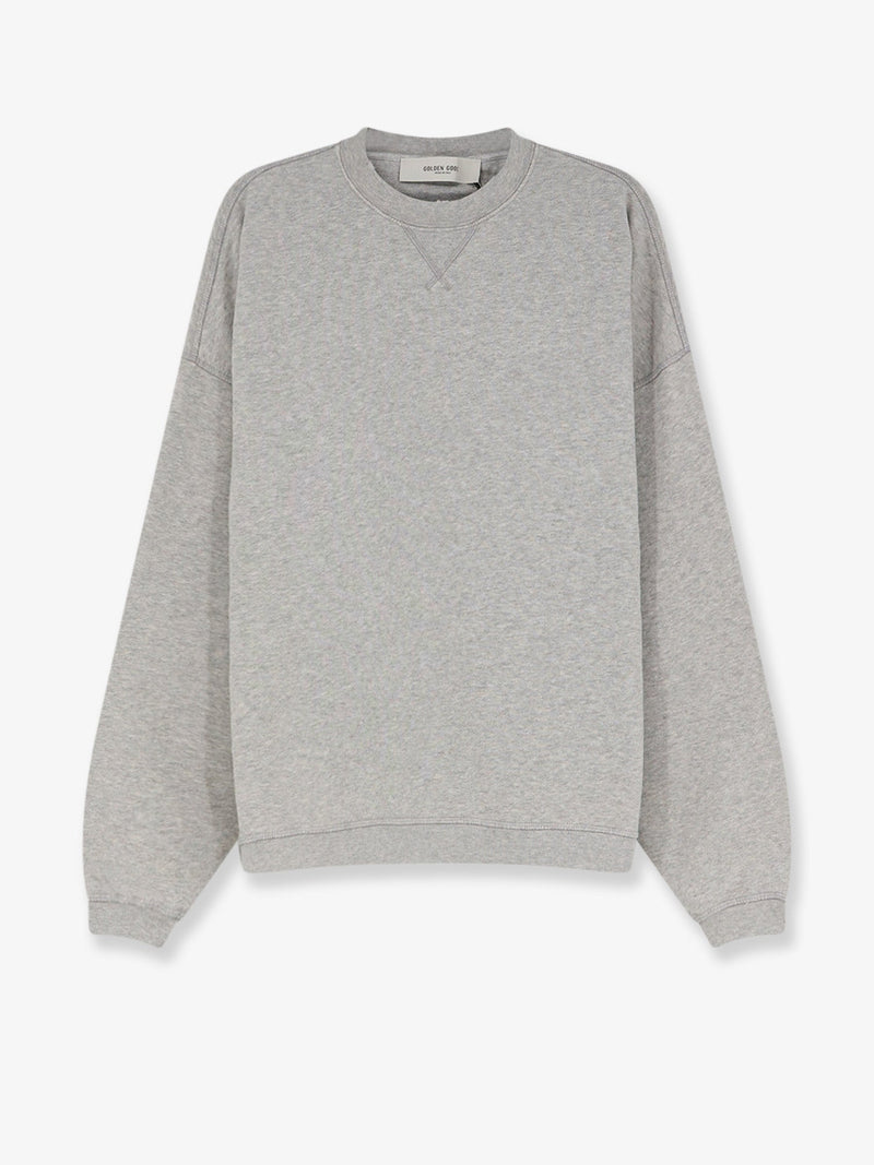 Golden Goose Golden Goose Deluxe Brand Cotton Sweatshirt Grey - World Class Fashion