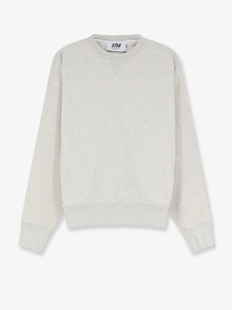 Golden Goose Golden Goose Deluxe Brand Star Cotton Sweatshirt Grey - World Class Fashion