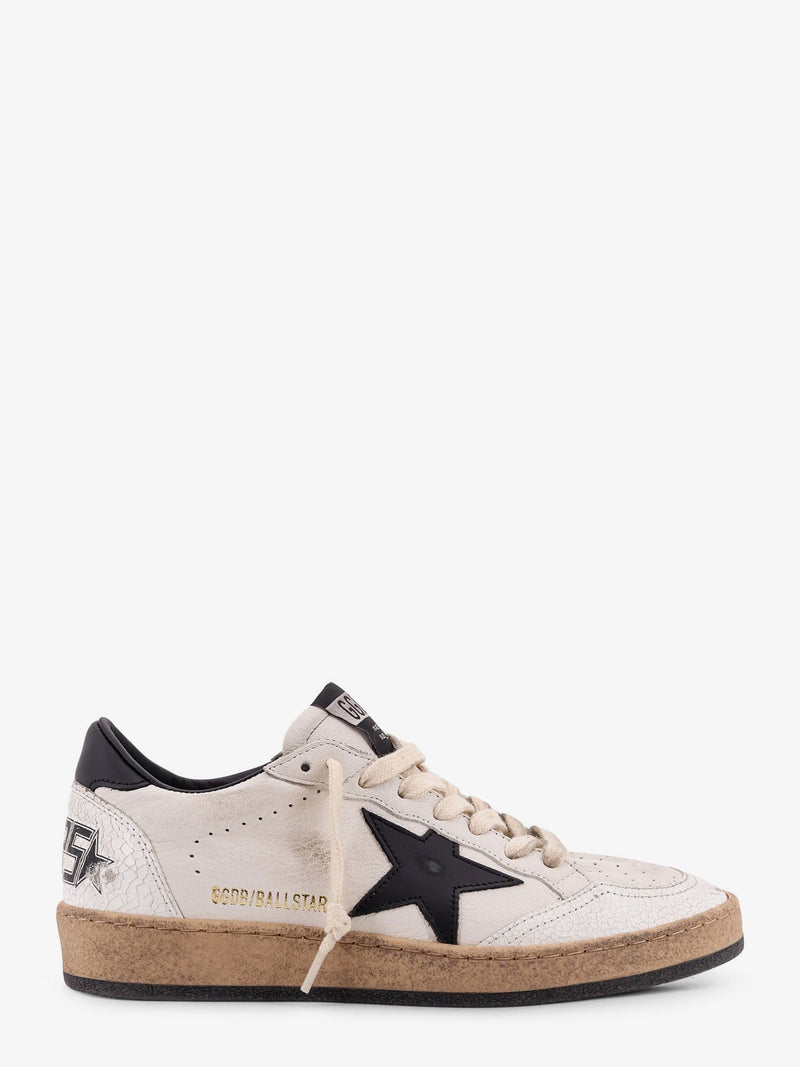 Golden Goose Golden Goose Ballstar Leather Sneakers White Women - World Class Fashion