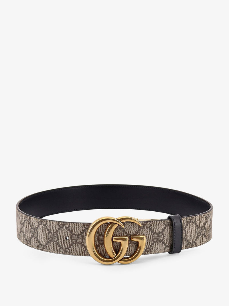 Gucci Gucci GG Supreme Fabric Belt Beige Women - World Class Fashion