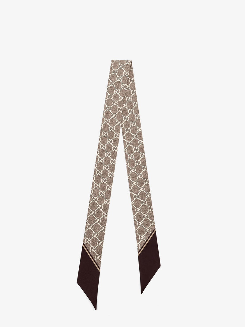 Gucci Gucci Silk Bandeau Beige Women - World Class Fashion