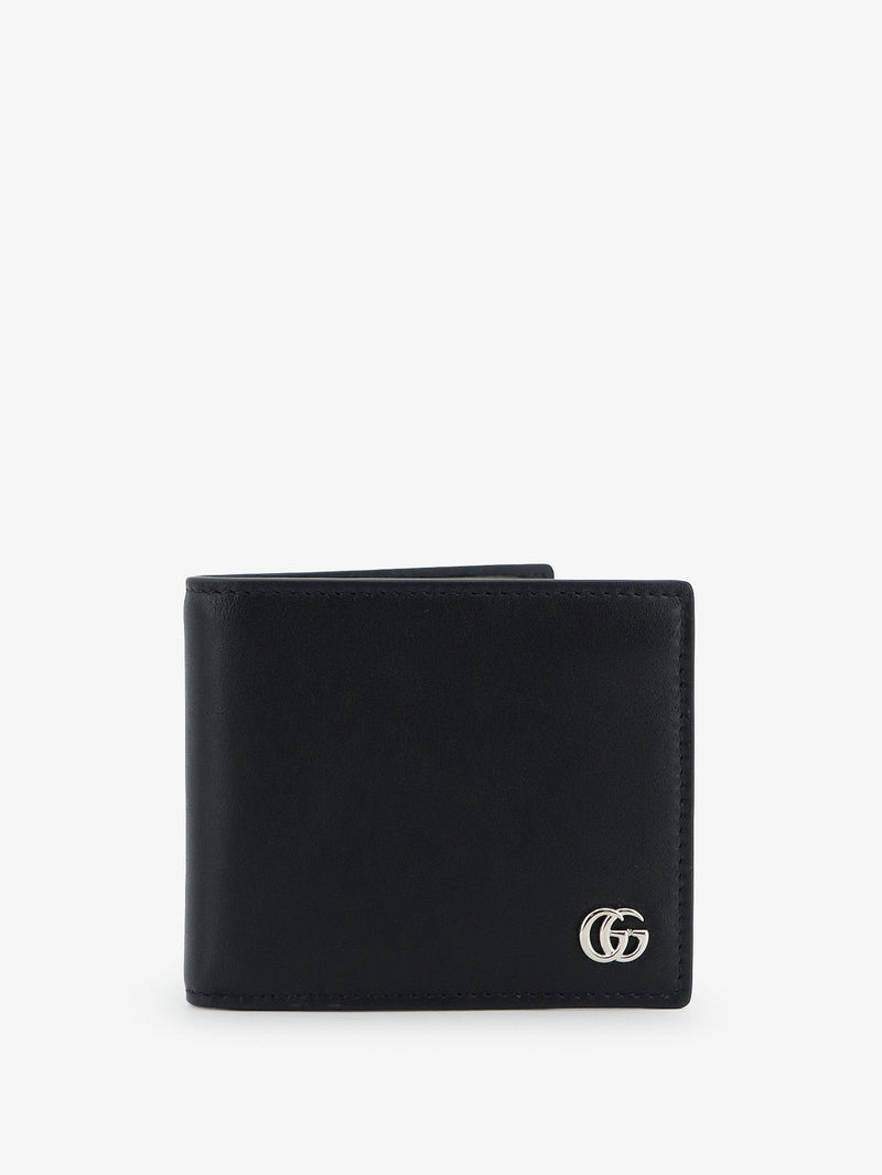 Gucci Gucci Gg Marmont Bi-Fold Leather Wallet - World Class Fashion