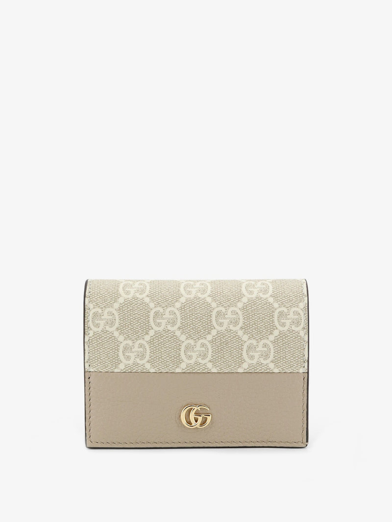 Gucci Gucci Gg Marmont Bicolor Leather Wallet - World Class Fashion