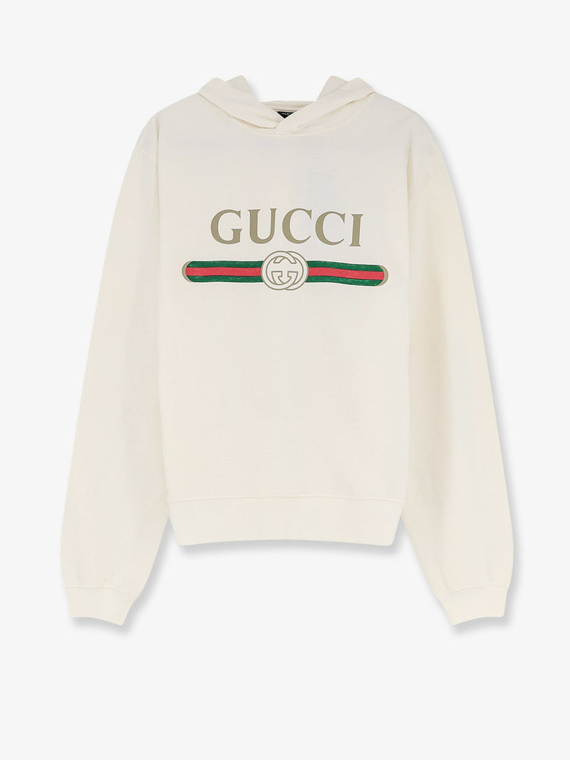 Gucci Gucci Cotton and Cashmere Sweatshirt White - World Class Fashion