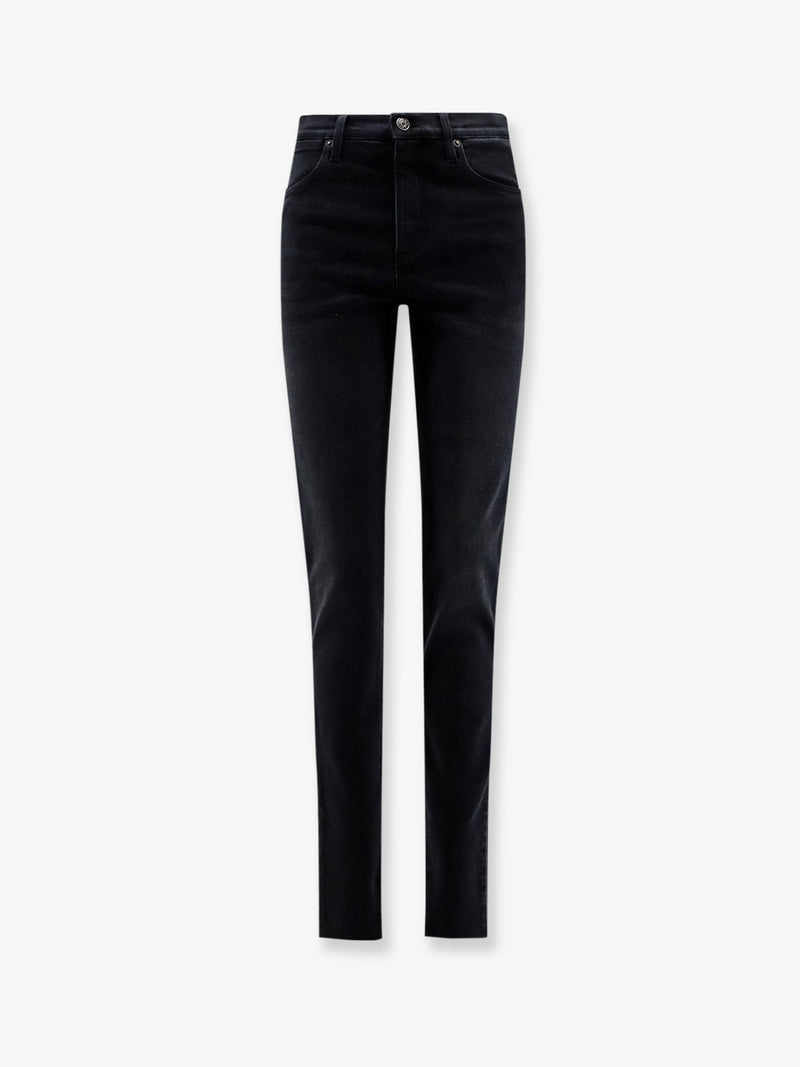 Gucci Gucci Slim Fit Black Denim Trousers Women - World Class Fashion