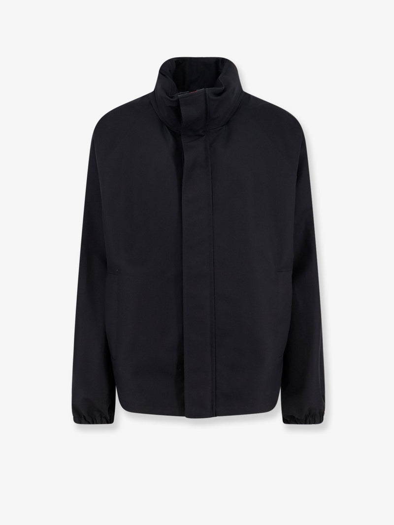 Gucci Gucci Compact Cotton Canvas Jacket Black - World Class Fashion