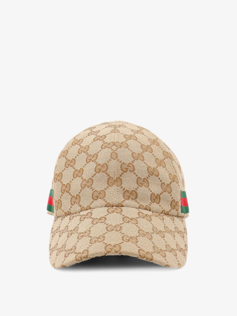 Gucci Gucci GG Fabric Baseball Hat Beige Men - World Class Fashion