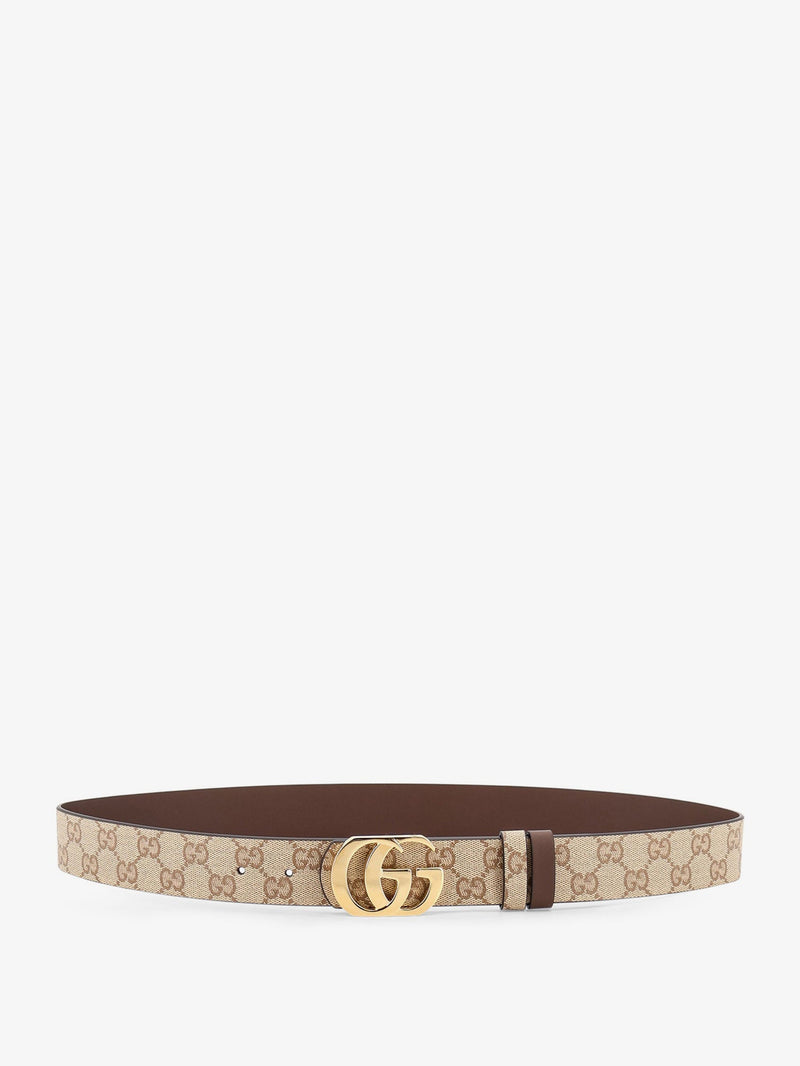 Gucci Gucci GG Marmont Reversible Belt Beige Men - World Class Fashion