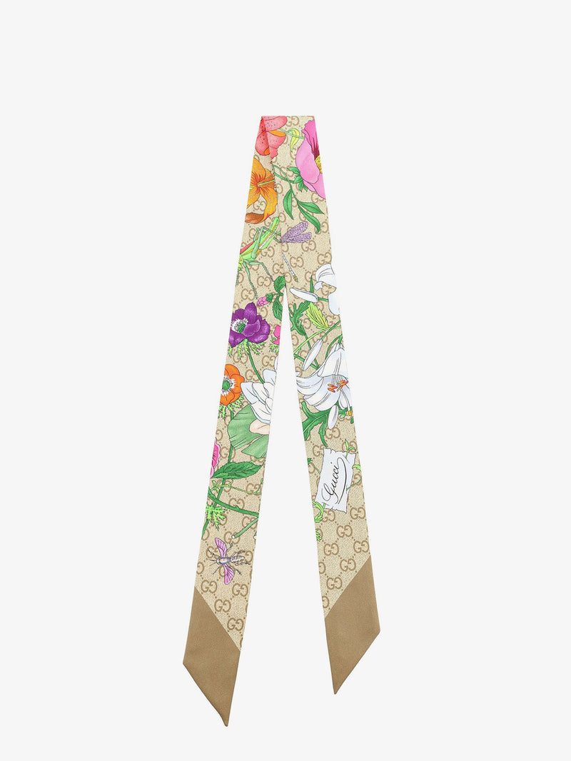 Gucci Gucci Silk Bandeau Beige - World Class Fashion
