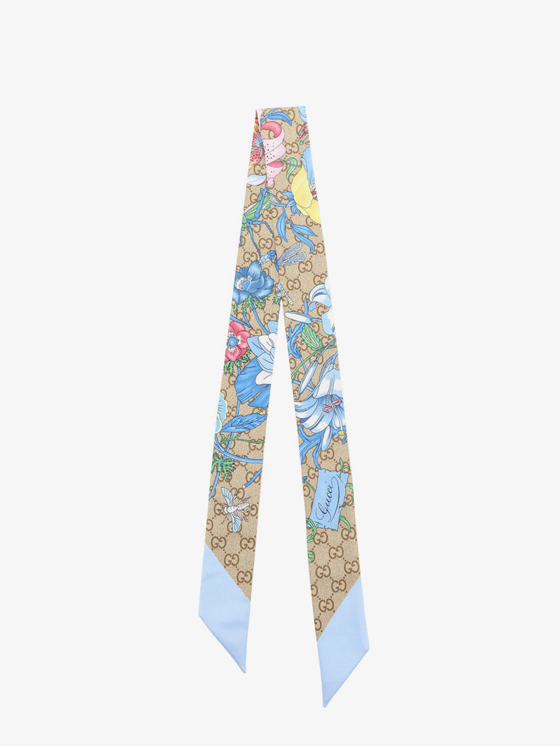 Gucci Gucci Silk Bandeau Blue Women - World Class Fashion