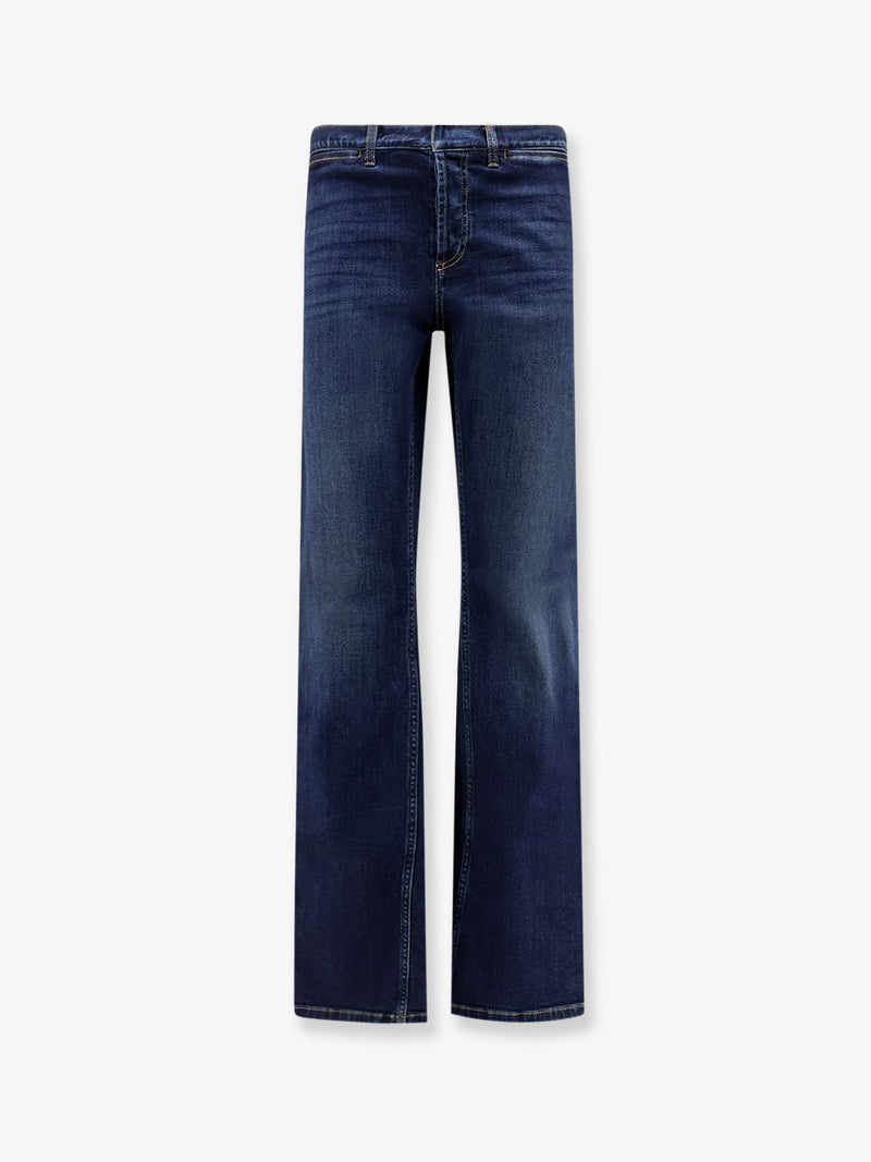 Gucci Gucci Blue Denim Jeans with Nastro Web Men - World Class Fashion