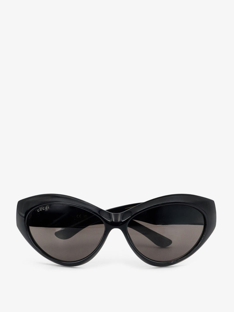 Gucci Gucci Acetate Cat-Eye Sunglasses Black - World Class Fashion