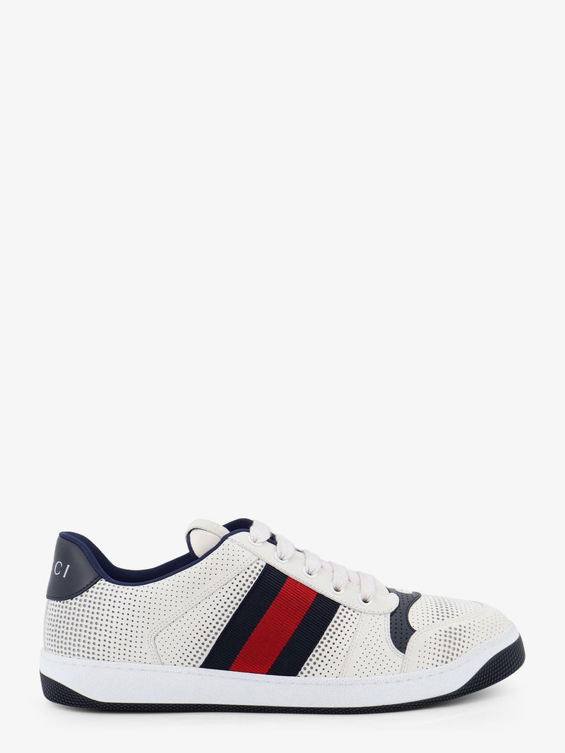 Gucci Gucci Screener Leather Sneakers - World Class Fashion