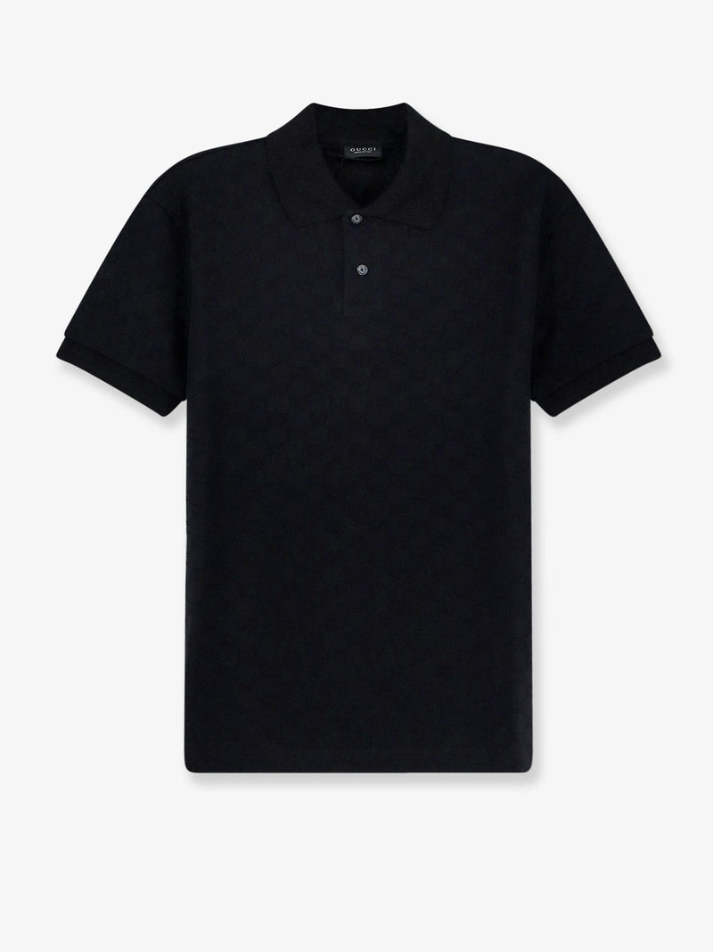 Gucci Gucci Gg Viscose Blend Polo Shirt - World Class Fashion
