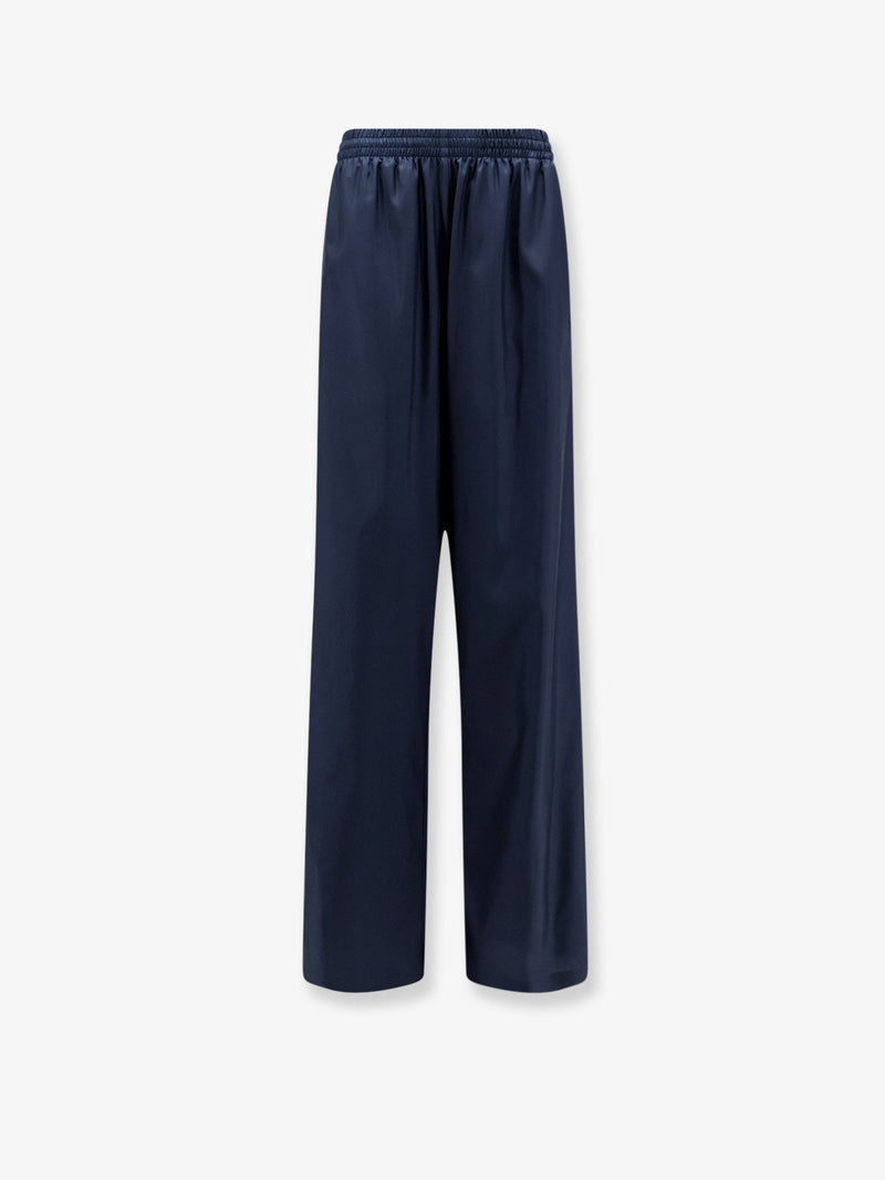 Gucci Gucci Technical Silk Poplin Trousers Blue - World Class Fashion