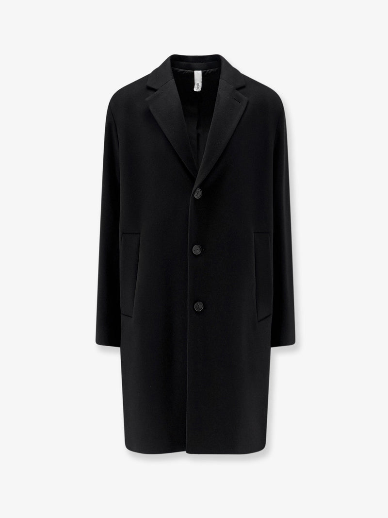 Hevo Hevo Cassano Virgin Wool Coat Black - World Class Fashion