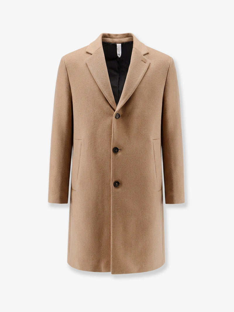 Hevo Hevo Cassano Virgin Wool Coat Beige - World Class Fashion