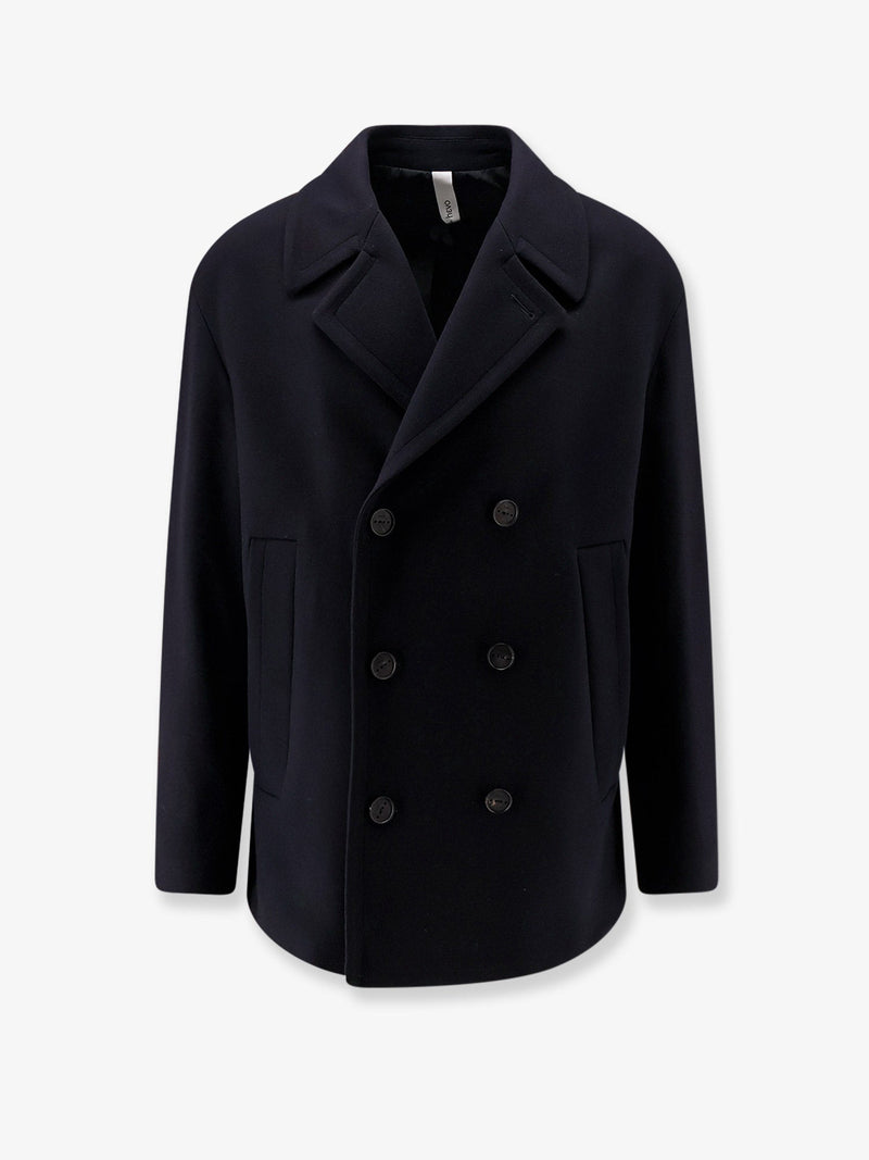 Hevo Hevo Orno Virgin Wool Blend Peacoat Blue - World Class Fashion