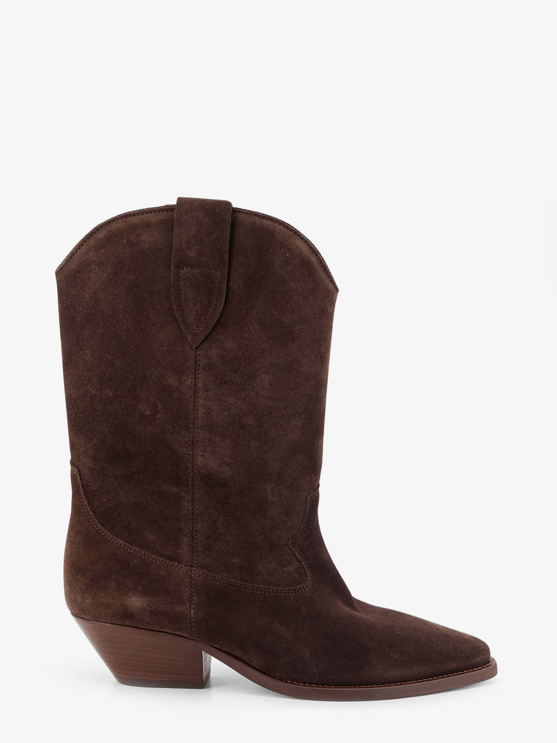 Isabel Marant Isabel Marant Duerto Suede Boots Brown - World Class Fashion