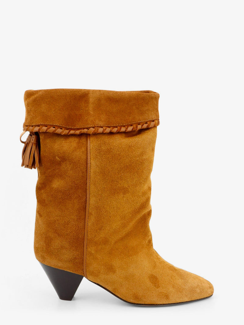 Isabel Marant Isabel Marant Dalby Suede Boots Brown - World Class Fashion