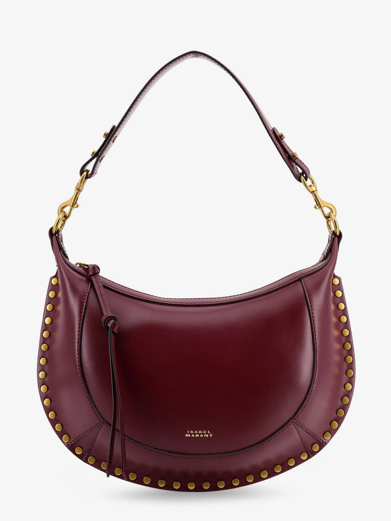 Isabel Marant Isabel Marant Naoko Leather Crossbody Bag Purple - World Class Fashion