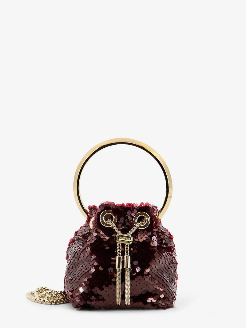 Jimmy Choo Jimmy Choo Micro Bonbon Crossbody Bag Purple - World Class Fashion