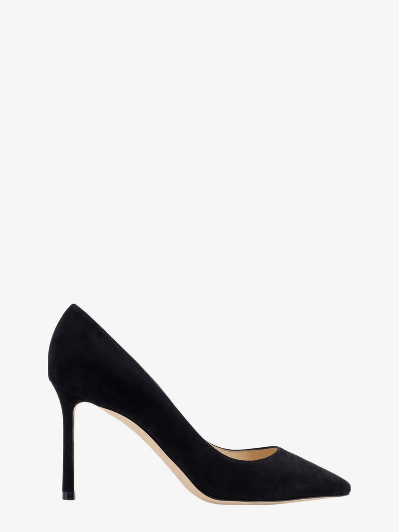 Jimmy Choo Jimmy Choo Romy 85 Suede Pumps Black - World Class Fashion