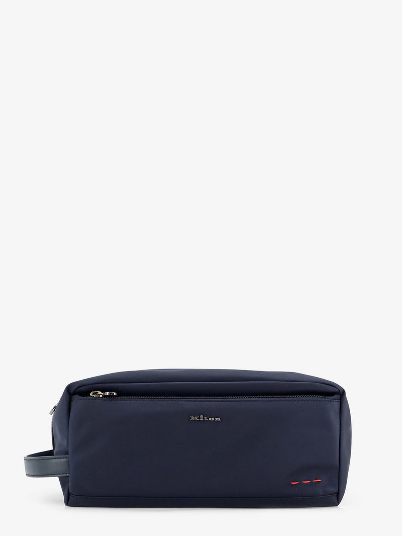 Kiton Ciro Paone Kiton Ciro Paone Nylon Beauty Case Blue - World Class Fashion