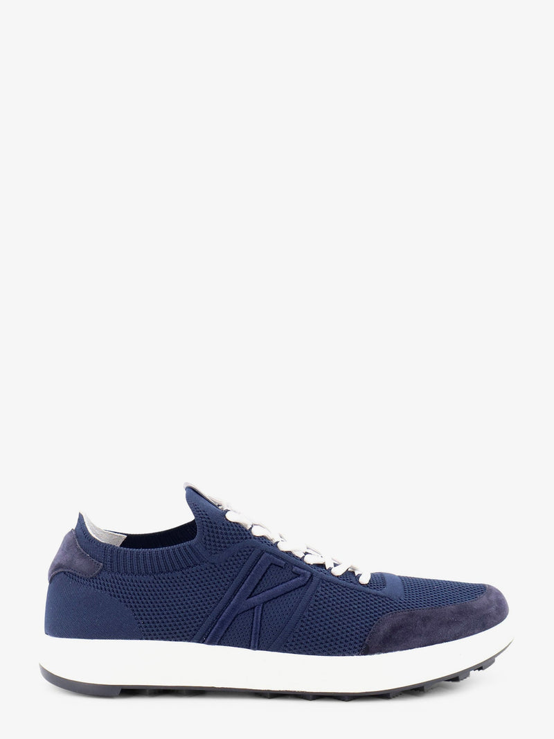 Kiton Ciro Paone Kiton Ciro Paone Zapatillas de punto azules para hombre - World Class Fashion