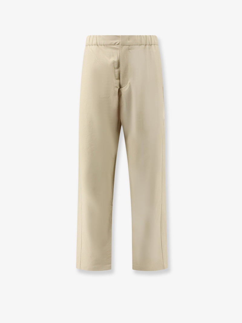 Laminar Laminar Nylon Blend Trousers Beige Men - World Class Fashion